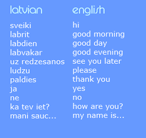English to Lativan Translation Services